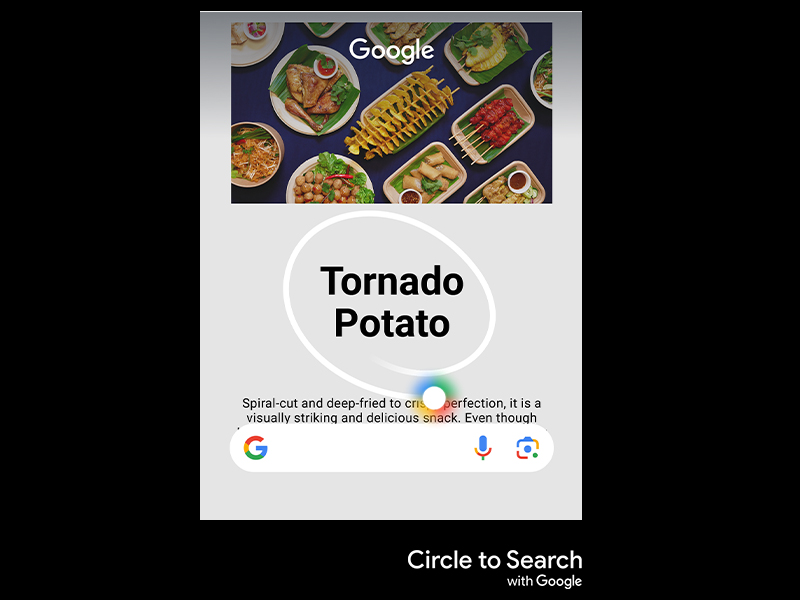 Circle to search