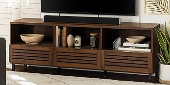 entertainment tv center media console wood tv stand modern walker edison living room tv stand