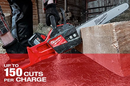 Up to 150 cuts per charge