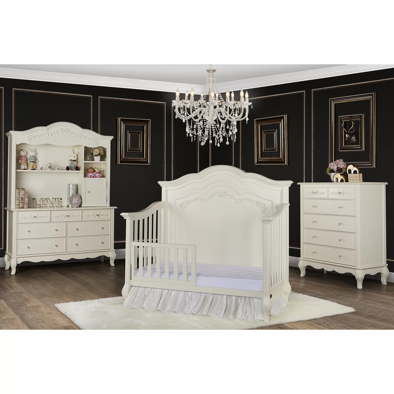 【Baby&Kids】Aurora 5-in-1 Convertible Crib