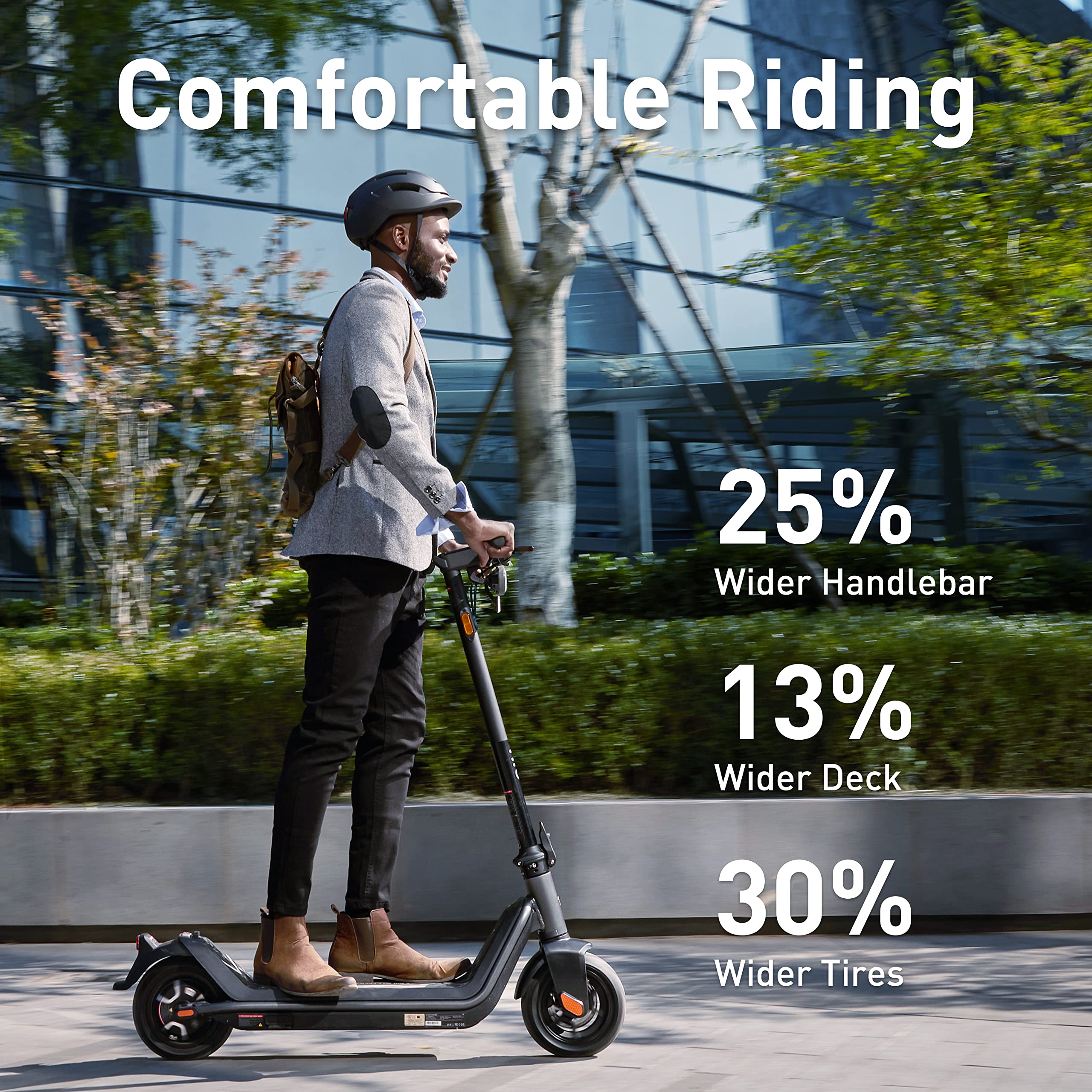 【Sports&Outdoors】Electric Scooter for Adults - 31 Miles Long Range, Max Speed 20MPH, UL Certified