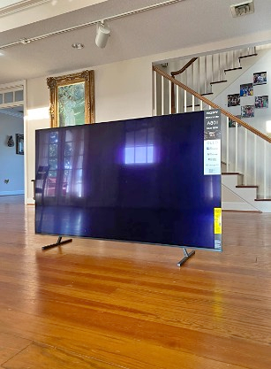 x90j 65 inch TV Bravia XR full array LED 4K Ultra HD smart Google TV.