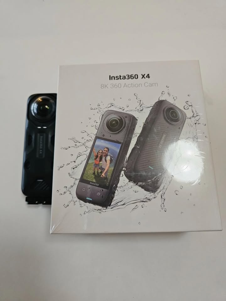 Insta360 X4 Endurance Bundle - 8K Waterproof 360 Action Camera, 4K Wide-Angle Video, Invisible