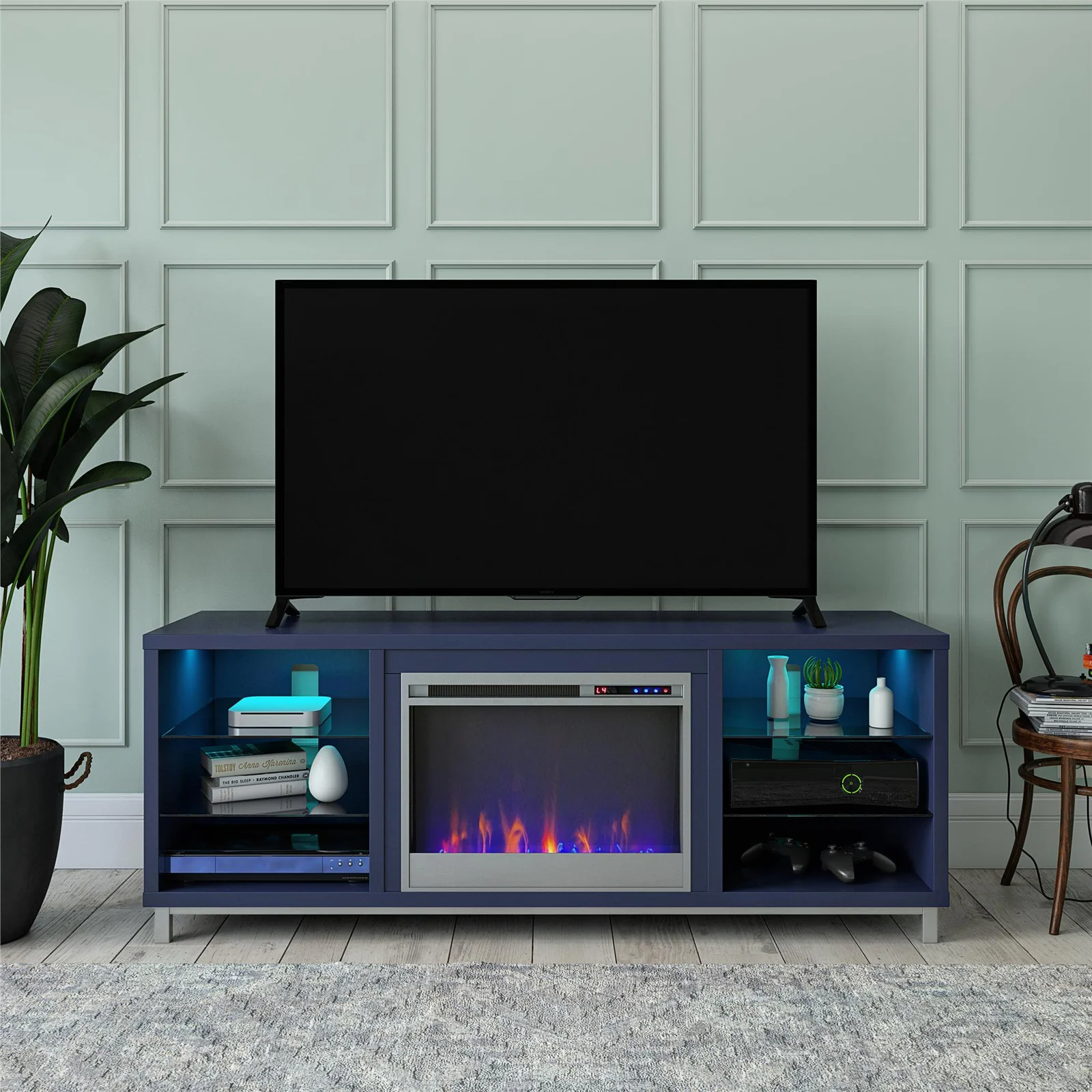 【Furniture】【BS】Vaske TV Stand for TVs up to 70
