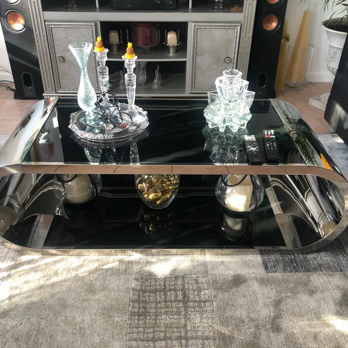 【Furniture】Jasonville Floor Shelf Coffee Table with Storage