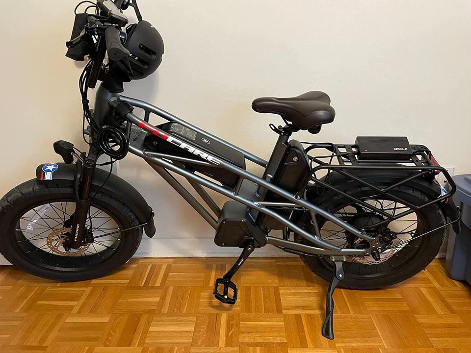 750W Electric Bike for Adults, 20'' Ebike 48V 20.8AHDual Removable Lithium Batt.