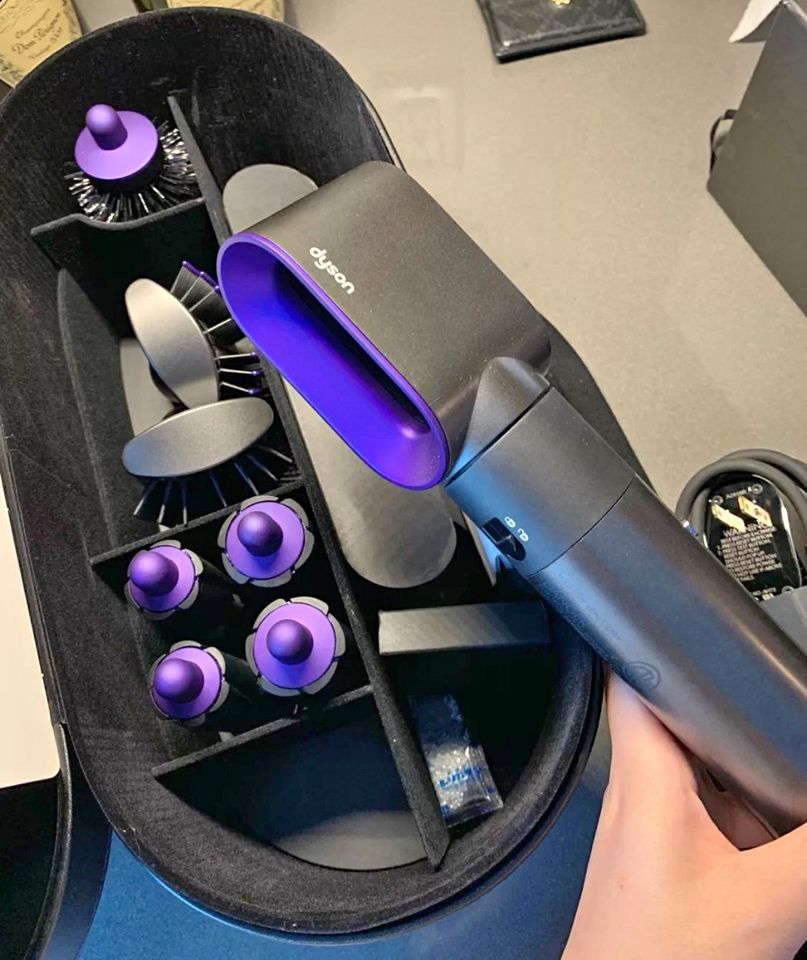 Airwrap Complete Hair Styler NickelFuchsia.