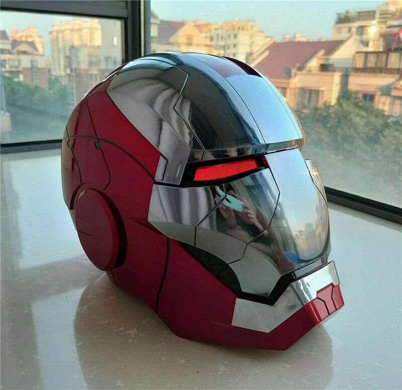 Avengers Marvel Legends Iron Man Electronic Helmet - Multicolor