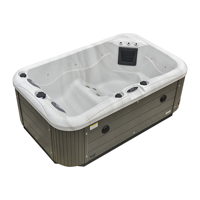 DUAL LOUNGER+ 3 SEAT LUXURY HOT TUB 13AMP 32amp SPA
