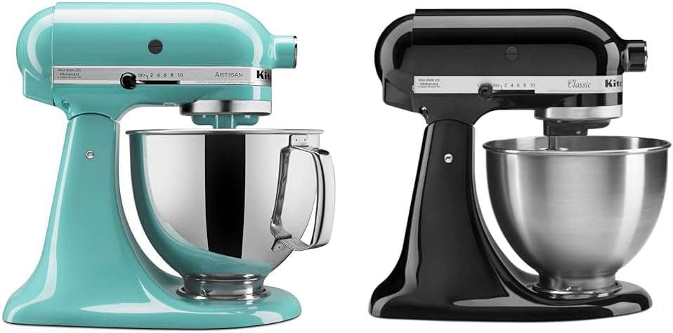 KitchenAid Artisan Series 5-Quart Tilt-Head Stand Mixer - KSM150PS, Milkshake
