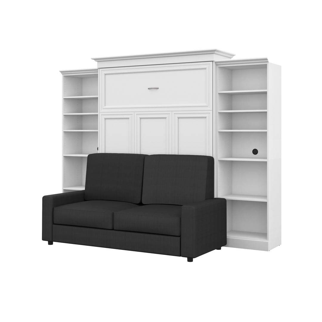 【Furniture】Versatile Collection, Queen Murphy Bed, Two Storage Units and a Sofa (115