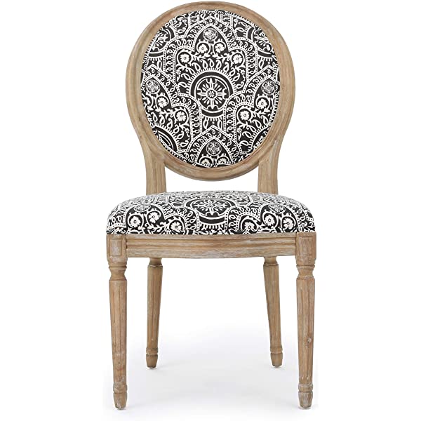 Christopher Knight Home Phinnaeus Beige Fabric Dining Chair (Set of 2), 2-Pcs Set Beige 2-Pcs Set
