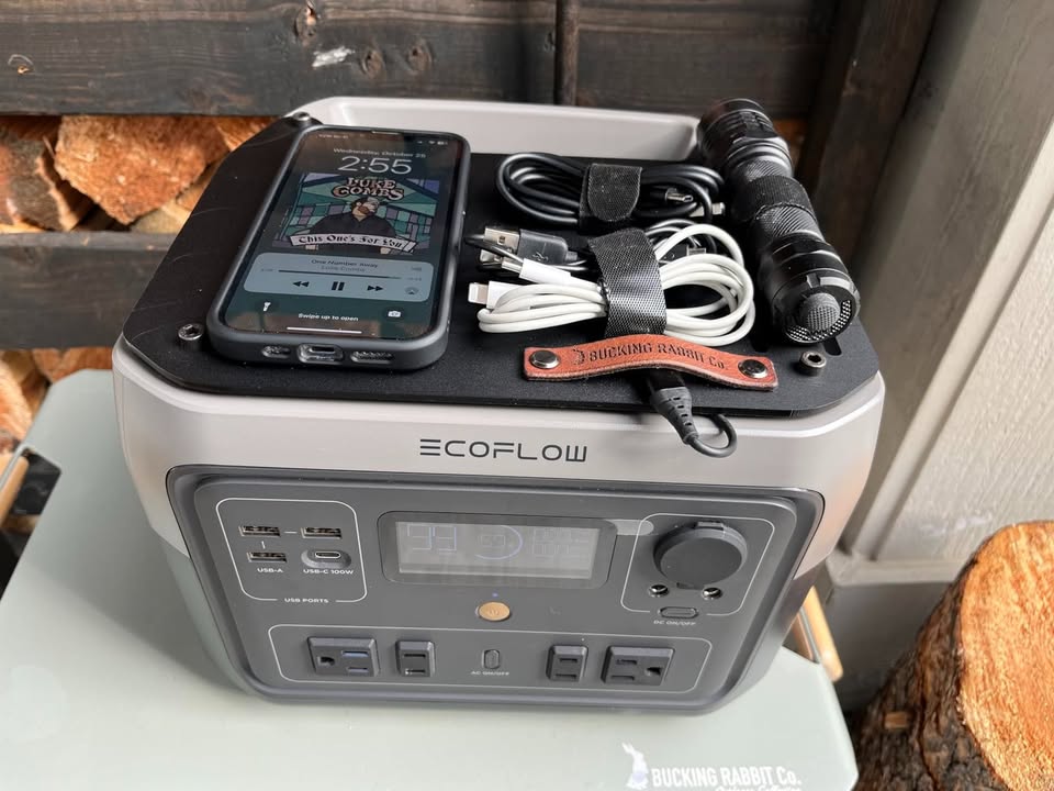 EF ECOFLOW RIVER 2 Max Solar Generator 512Wh Long Life LiFePO4 Portable Power Station and 160W