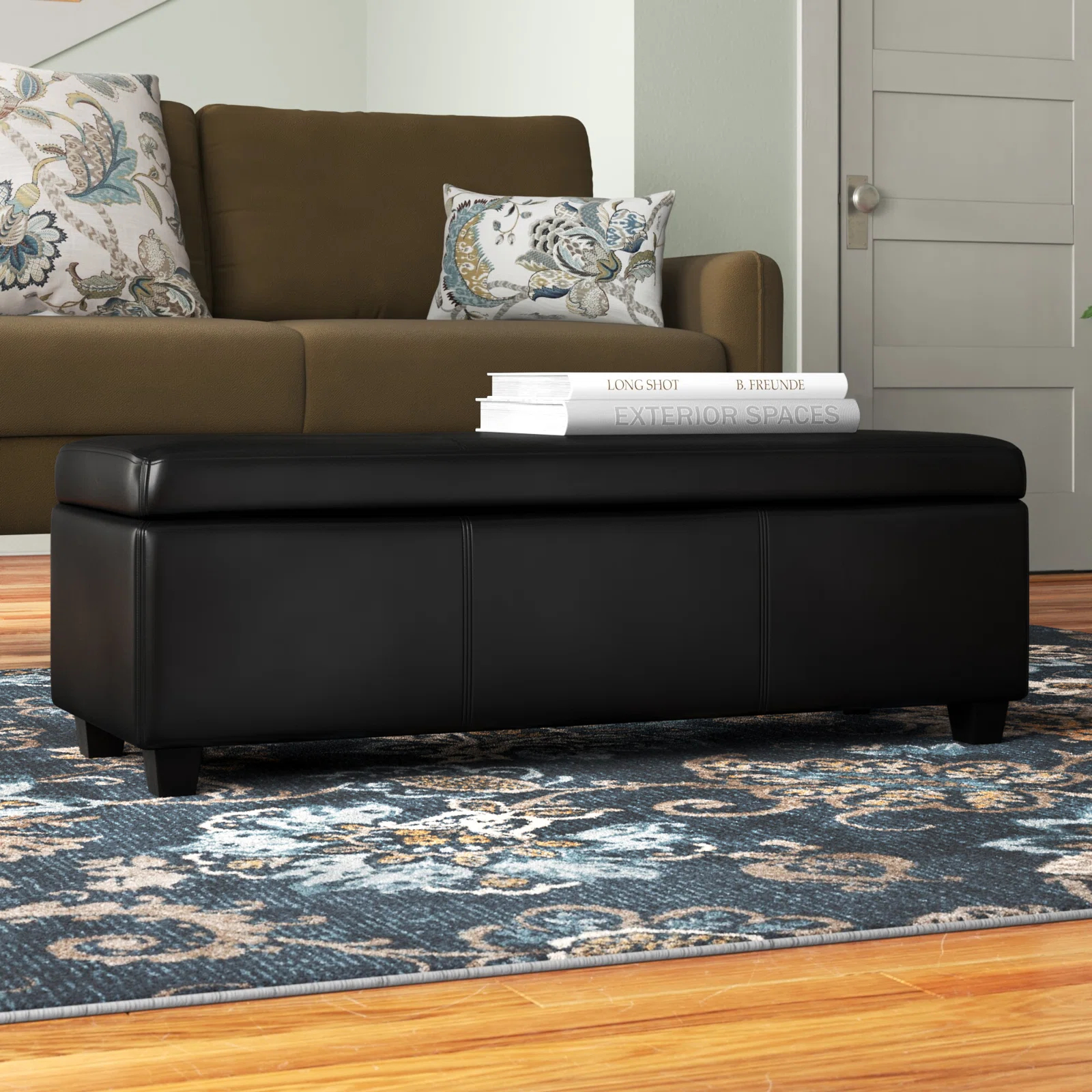 【Furniture】Boston Upholstered Storage Ottoman