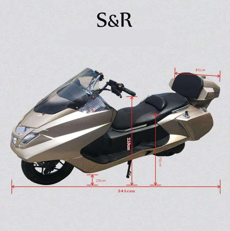 New cruiser T2 large scooter motorcycle sports car national four EFI can be licensed T3T8