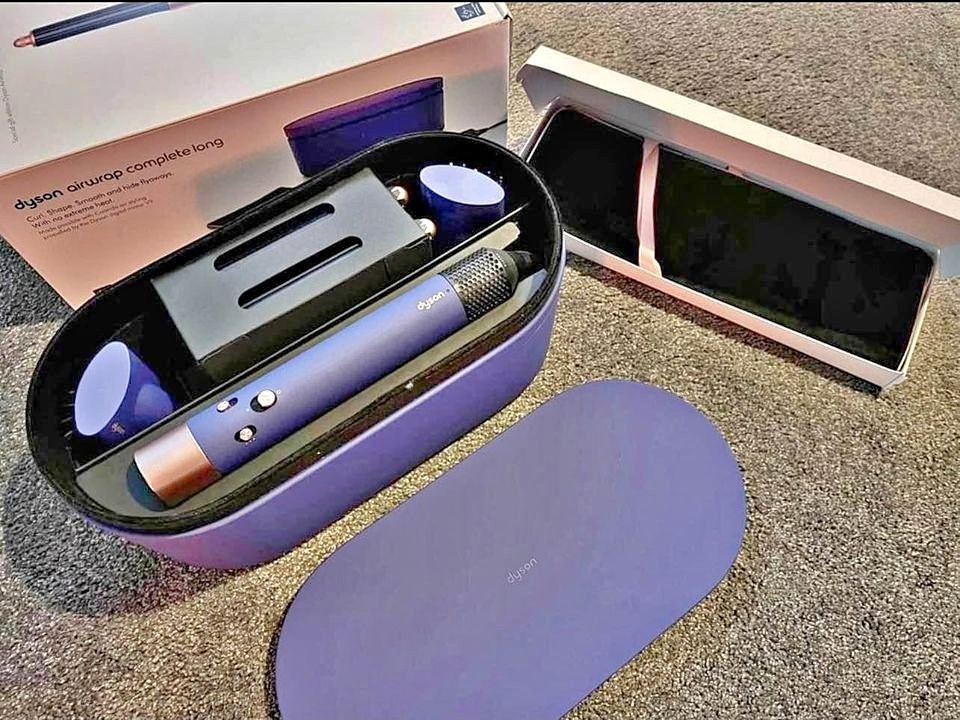 Airwrap Complete Hair Styler NickelFuchsia.