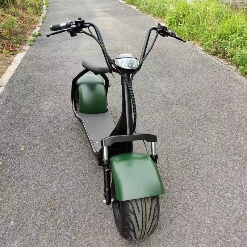 2-wheel Harley adult. Electric vehicle lithium battery wide tire motor men's and women's skateboard scooter scooter