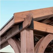10 x 12 ft. Solid Wood Patio Gazebo, Premium Cedar Framed