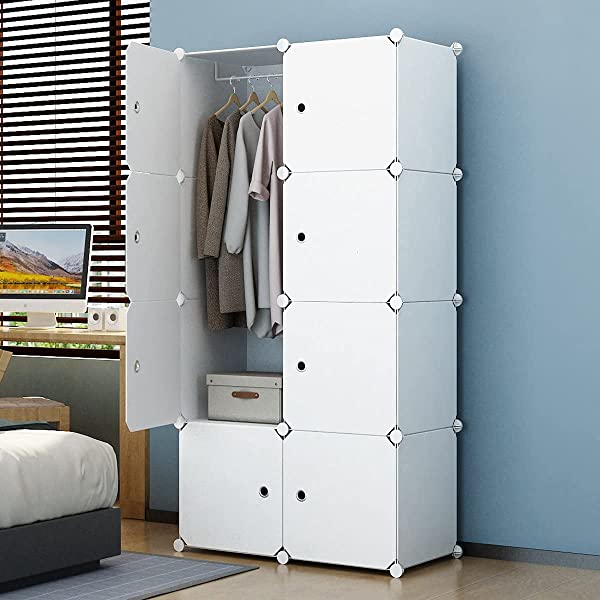 Aeitc Portable Wardrobe Closets 14