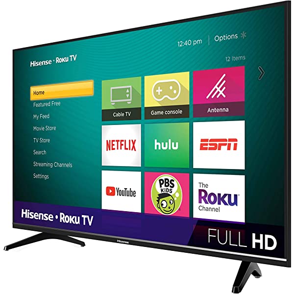 40-Inch Class H4 Series LED Roku Smart TV with Alexa Compatibility (40H4F, 2020 Model) 40 in TV Only