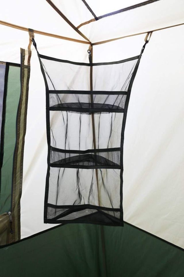 12 Person Cabin Tent with 2 Closets.