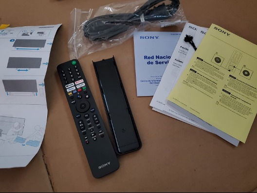 x90j 65 inch TV Bravia XR full array LED 4K Ultra HD smart Google TV.
