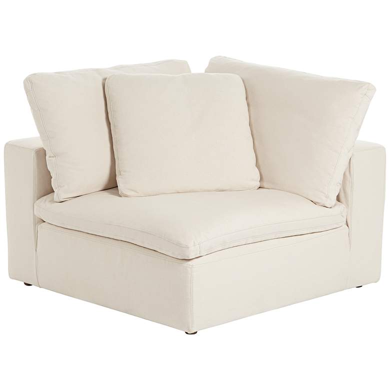 Skye Classic Natural Linen 5-Piece Modular Sectional