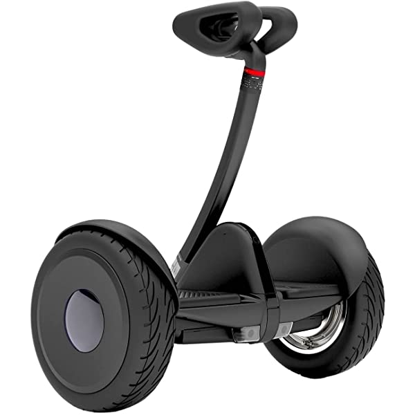 Segway Ninebot S and S-Max Smart Self-Balancing Electric Scooter with LED Light, Powerful and Portable, Compatible with Gokart kit Ninebot S, Black