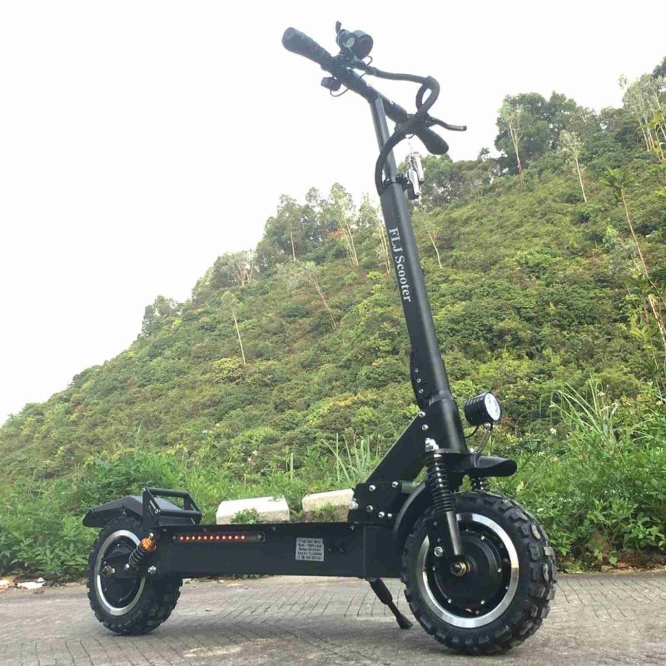 FLJ Newest 11 Inch Off-Road Wheels 60V/3200W Electric Scooter