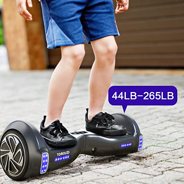 TOMOLOO Hoverboard for Kids and Adult, Hover Board Self Balancing Scooter 6.5