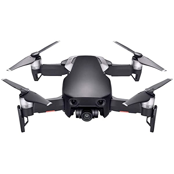 DJI Mavic Air Quadcopter with Remote Controller - Onyx Black Black Base