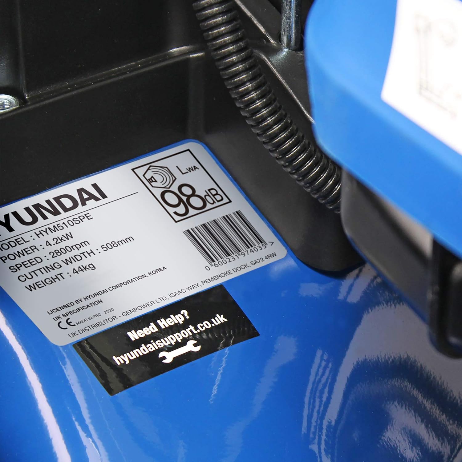 Hyundai 196cc Petrol Lawnmower, 20