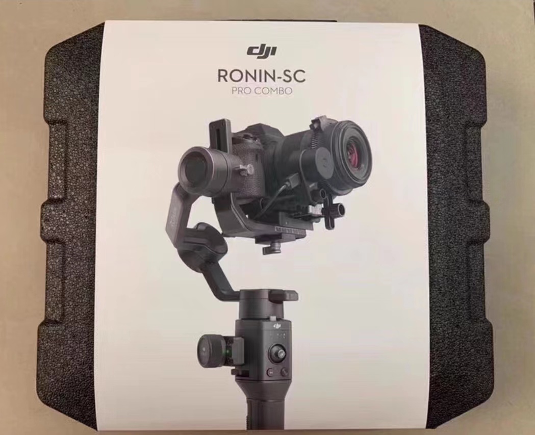 The new Ronin S series stabilizer.