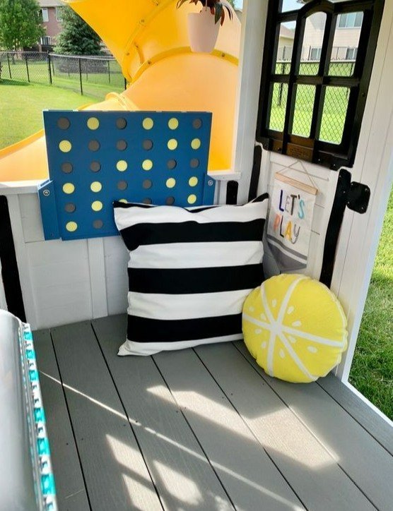 Children's slide on poles, complete set, free shipping