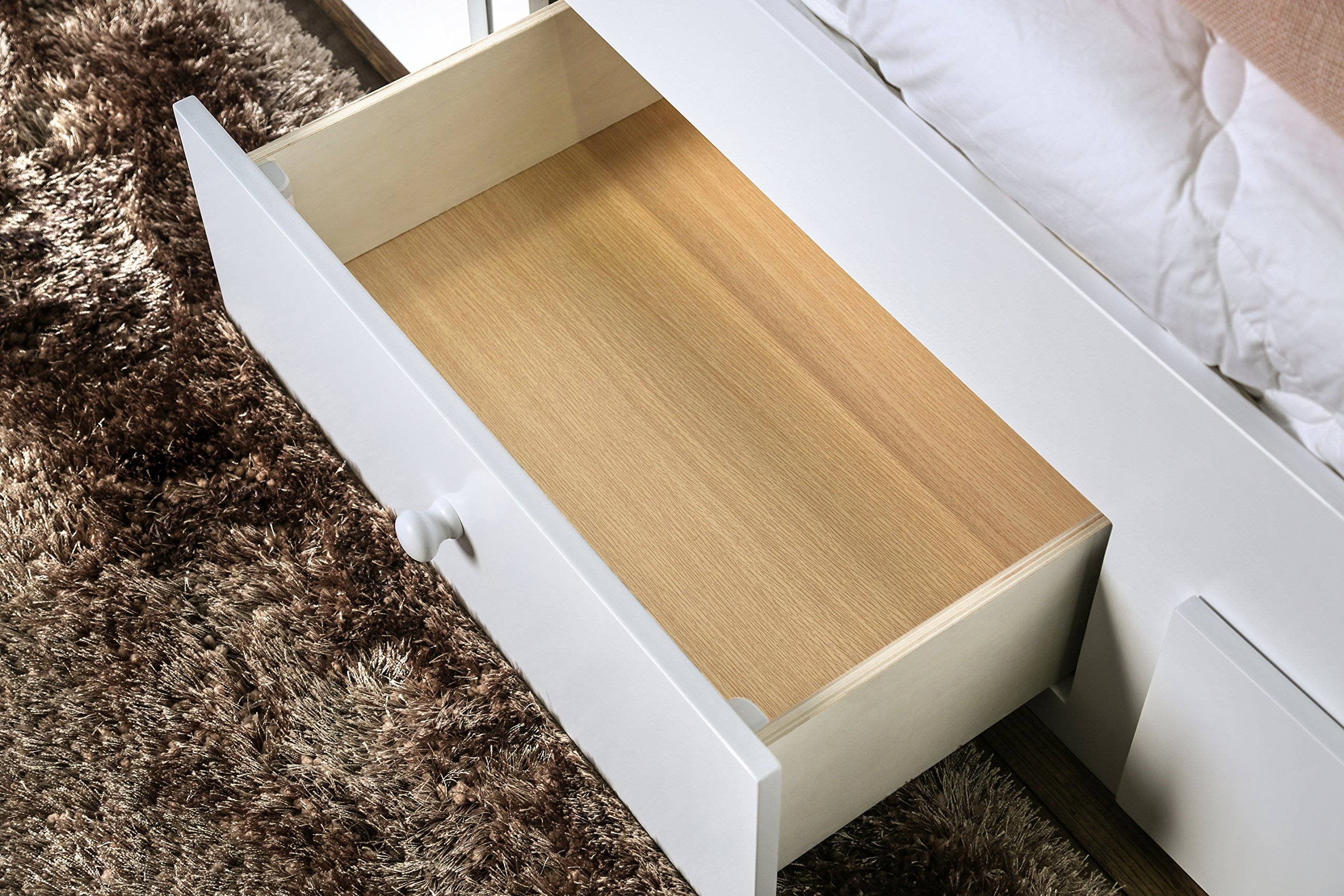 HEMNES Daybed Frame with 3 Drawers, with Mattress