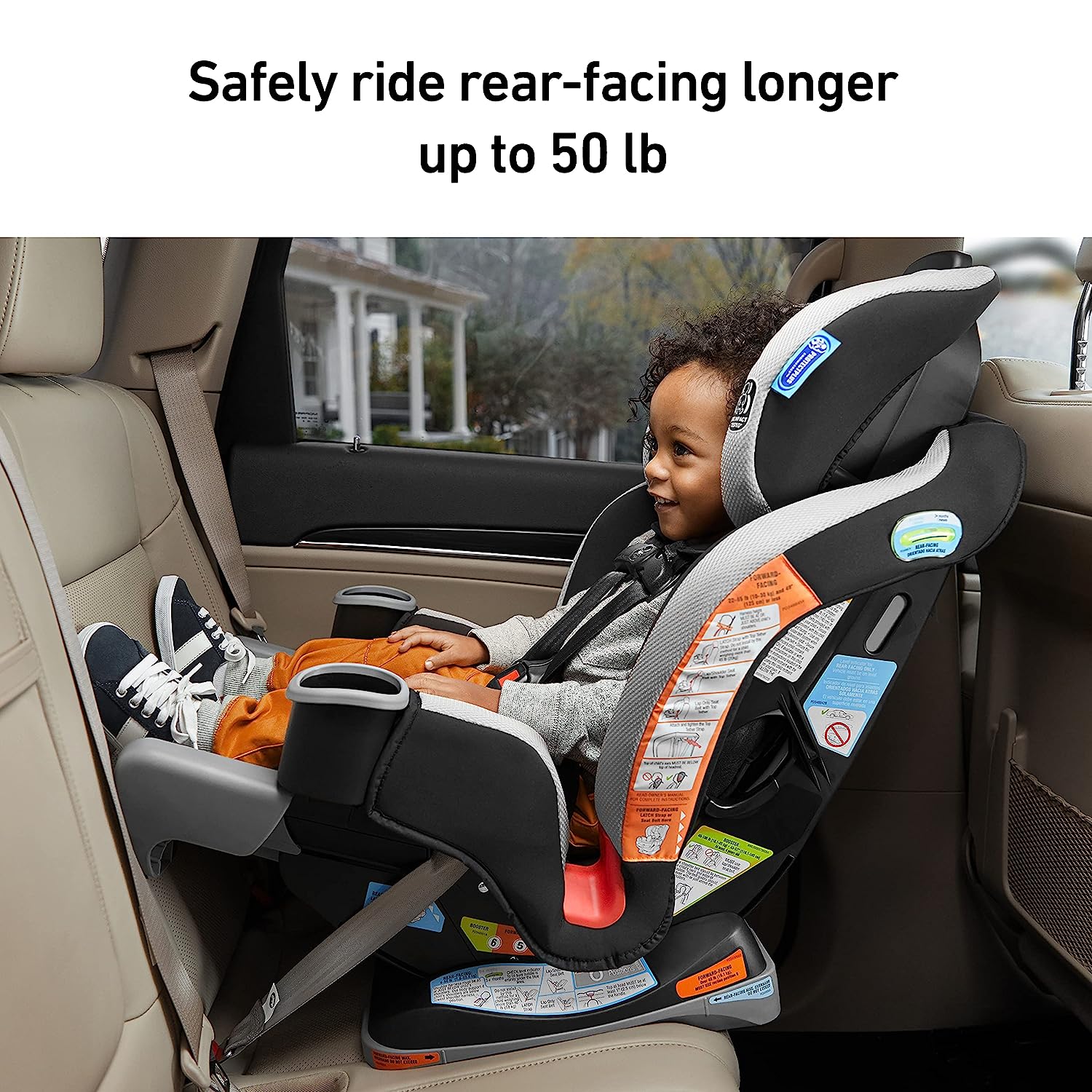 Car Seat, Infant to Toddler Car Seat, 3-in-1 car seat grows with your child