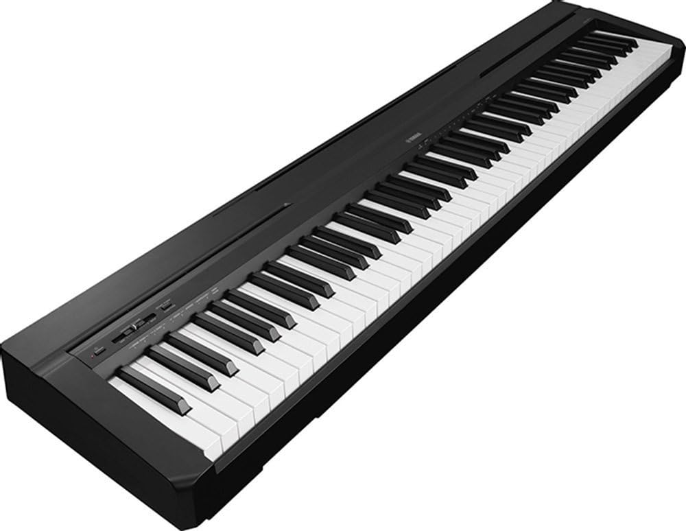 P45 88-Key Weighted Digital Piano Home Bundle With Wooden Furniture Stand And Bench