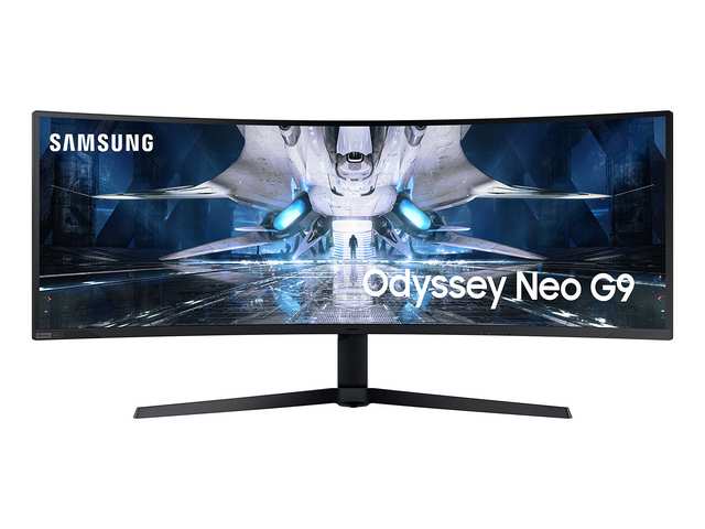 49-Inch Dual QHD (5120x1440) Gaming Monitor, 240Hz, Curved, Height Adjustable Stand