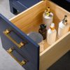Atencio 42″ single bathroom vanity
