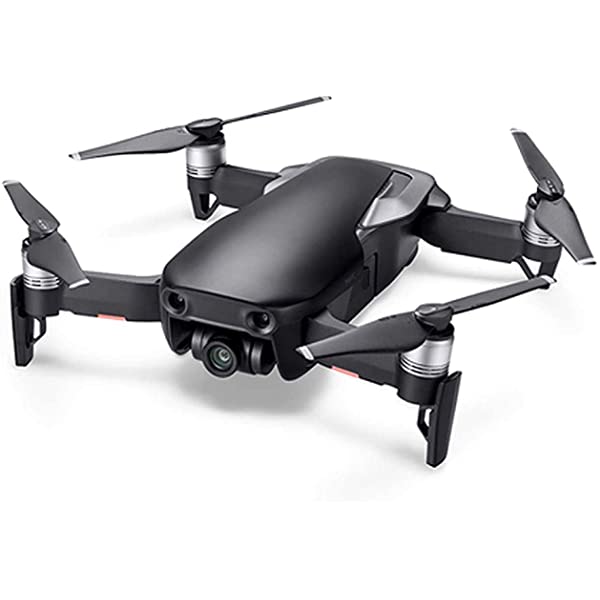 DJI Mavic Air Quadcopter with Remote Controller - Onyx Black Black Base