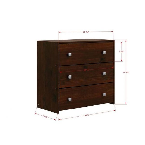Donco Kids Low Study Loft Desk Twin Bed with Chest and Bookcase
