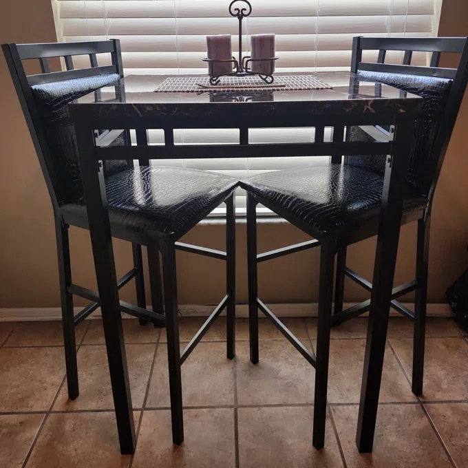 【Furniture】Kissner 2 - Person Bar Height Dining Set