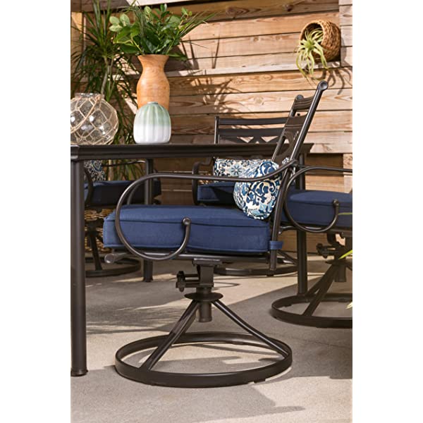 Hanover MCLRDN5PCSQSW4-CHL Montclair, Red Outdoor Furniture