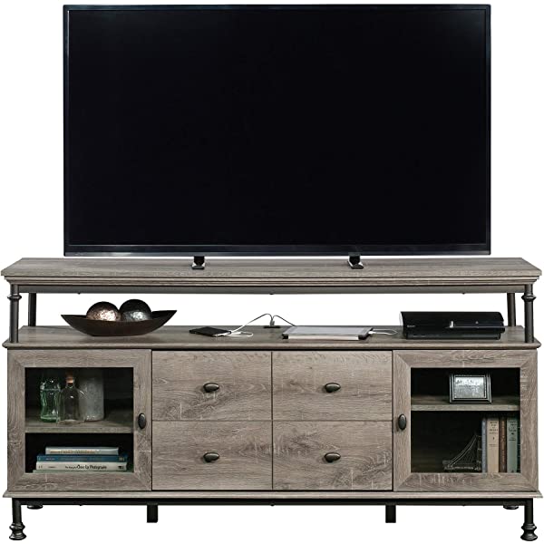 Sauder Canal Street Entertainment Credenza, For TV's up to 60