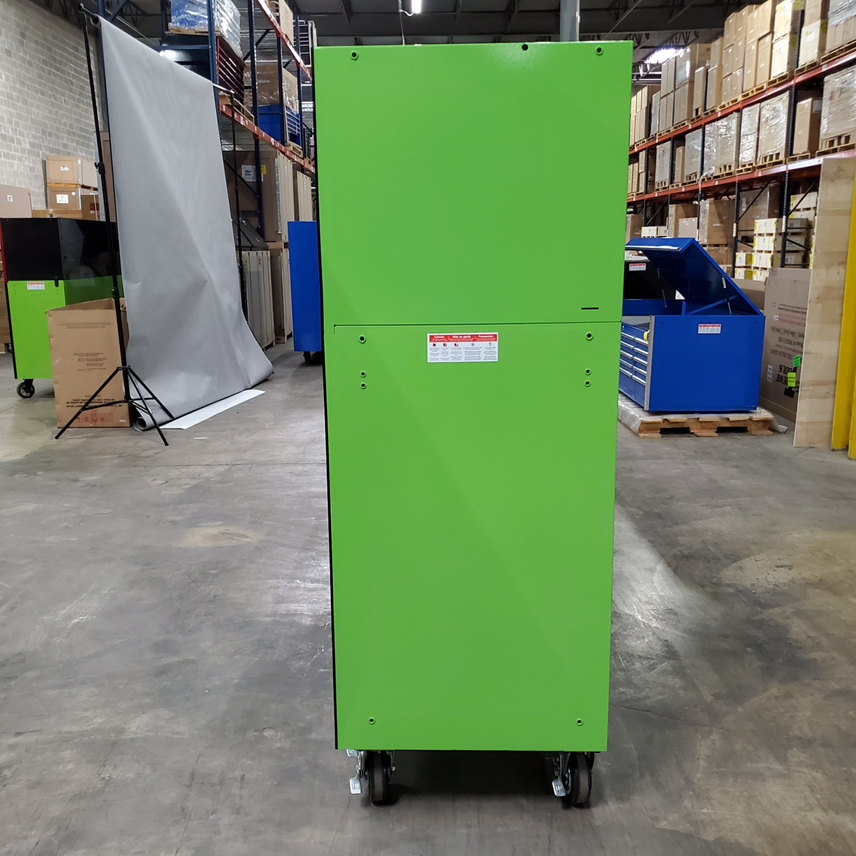 used toolboxShowroom Demo RTB 72 x 25 19 Drawers Roller Cabinet & Hutch Combo C Green-Black