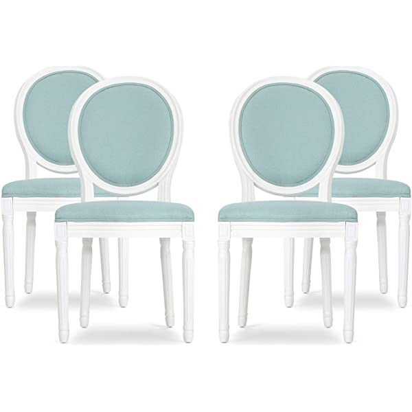 Christopher Knight Home Phinnaeus Beige Fabric Dining Chair (Set of 2), 2-Pcs Set Beige 2-Pcs Set