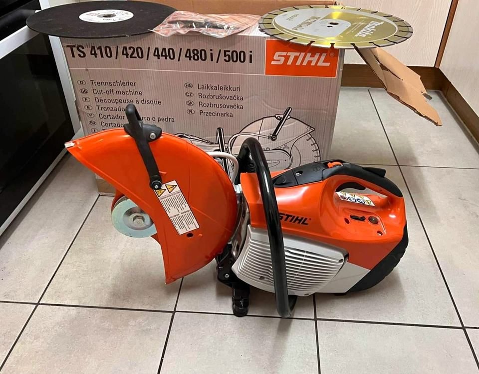 STIHL petrol cut-off machine -STIHL TS420.