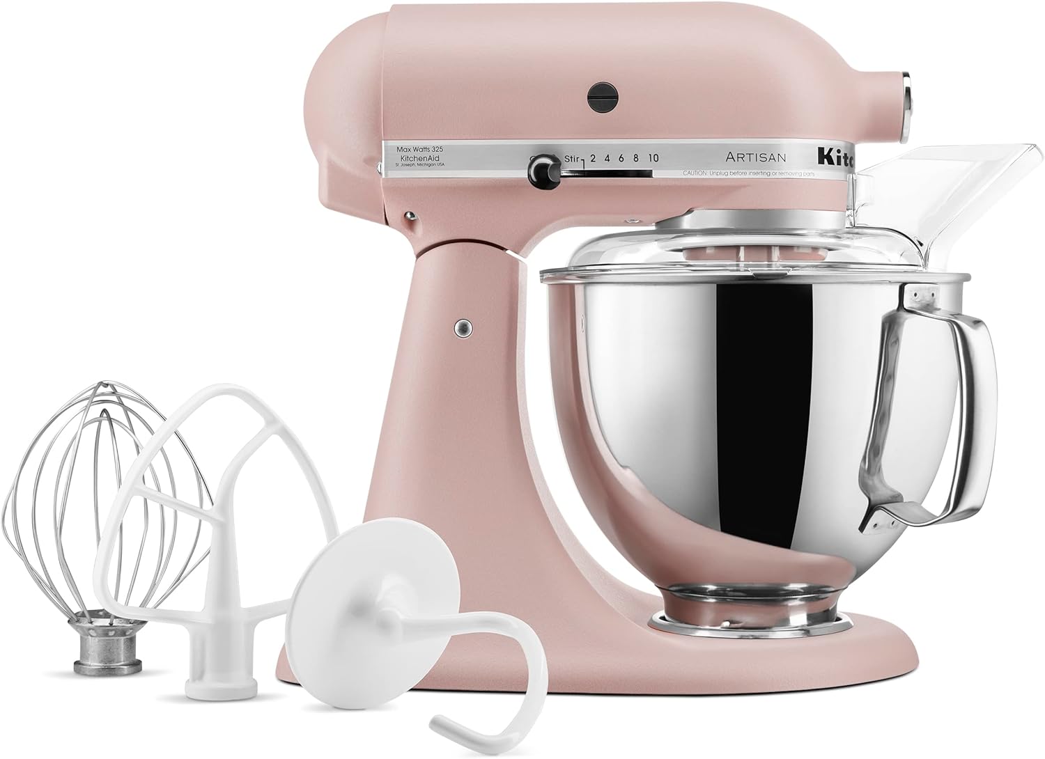 KitchenAid Artisan Series 5-Quart Tilt-Head Stand Mixer - KSM150PS, Milkshake