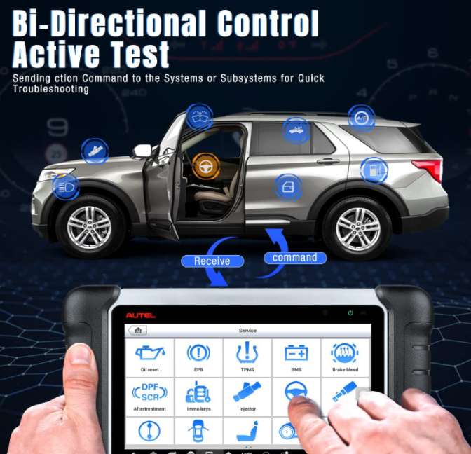 Autel MaxiCOM MK808BT Car Diagnostic Scan Tool