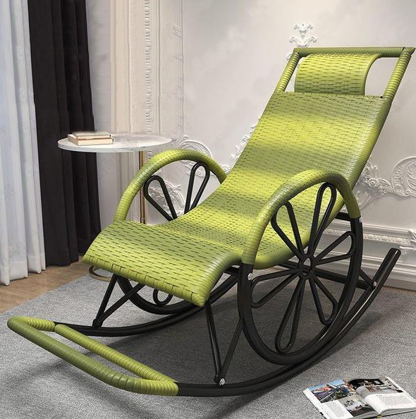 Rattan rocking chair